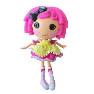 Lalaloopsy Crumbs Sugar Cookie 12" Full-Size Doll w Dress and Shoes EUC